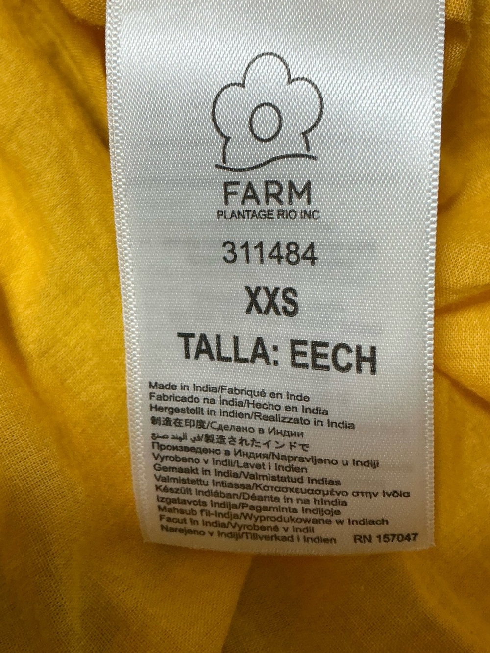 Farm Rio Summer Garden Maxi Dress XXS - Picture 14 of 16